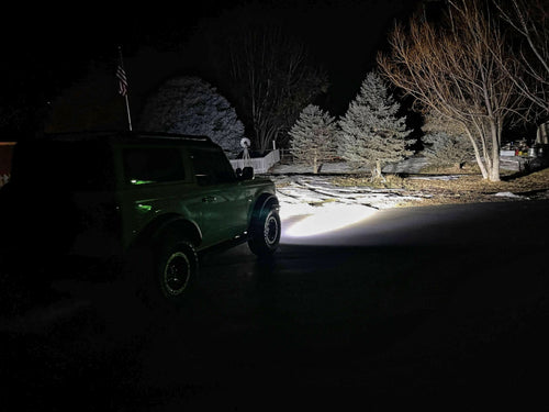 2021+ Ford Bronco Modular Bumper Dual Function Fog Light Kit