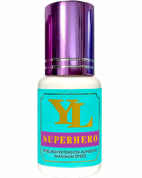 SUPERHERO Lash Glue 0.5-1 Second Fast Dry | EXTRA STRONG- LONG RETENTION 8 weeks【For low to medium humidity】
