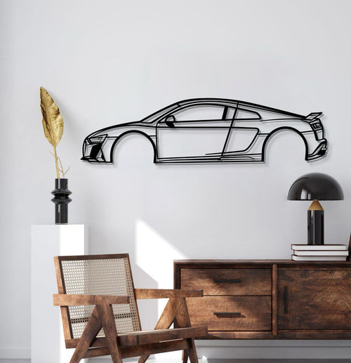 2022 R8 Metal Car Wall Art - MT0809