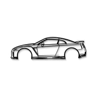 GT-R R35 Metal Car Wall Art - MT1064
