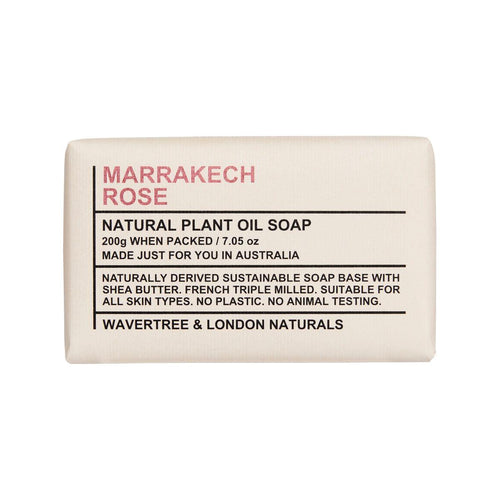 Wavertree & London Marrakech Rose Natural Soap 7 Oz