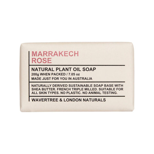 Wavertree & London Marrakech Rose Natural Soap 7 Oz
