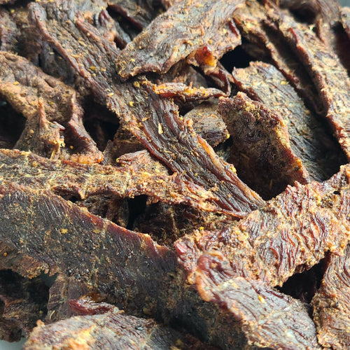 Cinnamon & Salmon Oil Beef Jerky Dog Treats | Canine Heritage Select Series™