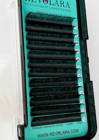 Cashmere Matte Faux Mink Deep Black Individual Lash Extensions【0.05mm 16-lines】CLEARANCE SALE