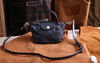 Vintage Luxe Horse Skin Leather Handbag