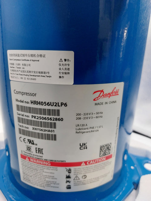 Low Price for All Low Price for All Danfoss HRH056U2LP6 Scroll Compressor