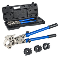 EFIELD Press Crimping Tool, with 1/2" 3/4" 1" Jaw For Propress Copper ittings And Copper Tube Connectionith 360 Degrees Rotating Head Plumbingsell