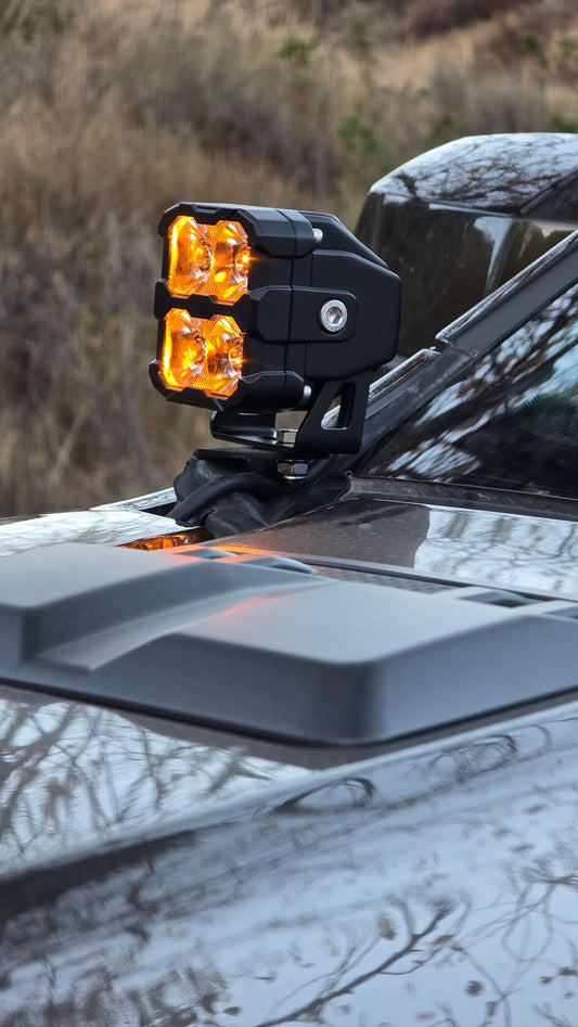 2024+ Ford Ranger Raptor Hood Mount/Ditch Lights - PRO M&R Automotive