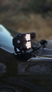 2024+ Ford Ranger Raptor Hood Mount/Ditch Lights - PRO