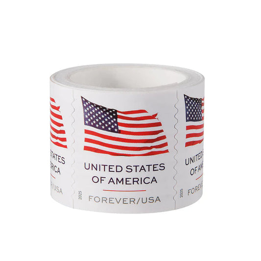 2025 Forever Postage Stamps Sheet - 100 Count