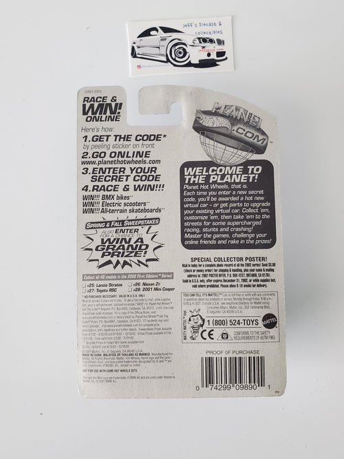 2002 Hot Wheels 2001 Mini Cooper #40