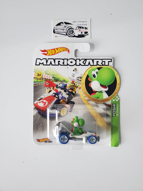 2018 Hot Wheels Mario Kart Yoshi B Dasher