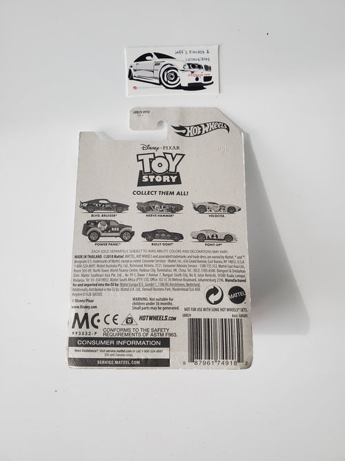 2019 Hot Wheels Toy Story Woody Blvd Bruiser