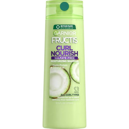 Garnier Fructis Curl Nourish Sulfate-Free Shampoo with Coconut Oil; 12.5 fl oz EasyOptionXY LLC