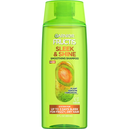 Garnier Fructis Sleek & Shine Smoothing Shampoo for Frizzy; Dry Hair; 3 fl oz EasyOptionXY LLC