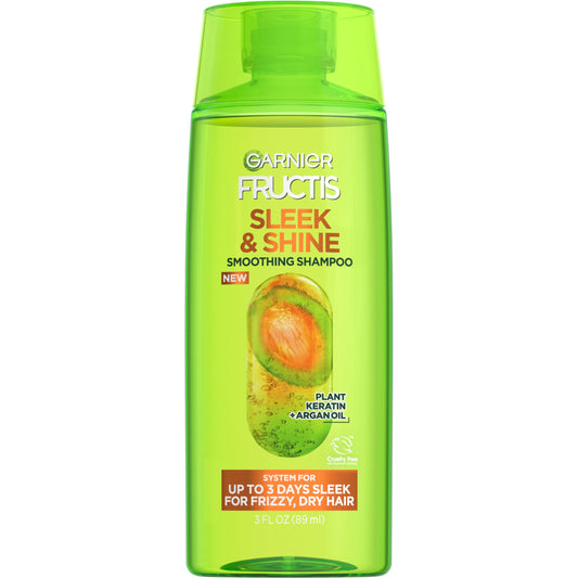 Garnier Fructis Sleek & Shine Smoothing Shampoo for Frizzy; Dry Hair; 3 fl oz EasyOptionXY LLC