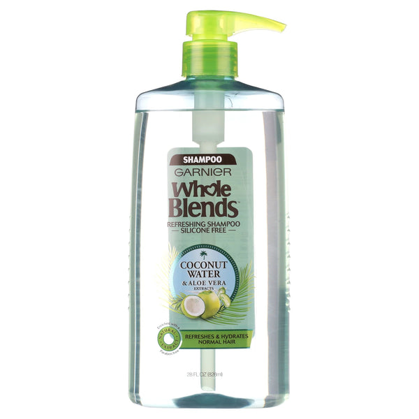 Garnier Whole Blends Refreshing Shampoo with Coconut Water and Aloe Vera; 28 fl oz EasyOptionXY LLC
