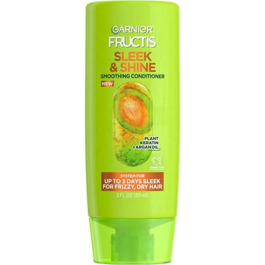 Garnier Fructis Sleek & Shine Smoothing Conditioner for Frizzy; Dry Hair; 3 fl oz EasyOptionXY LLC