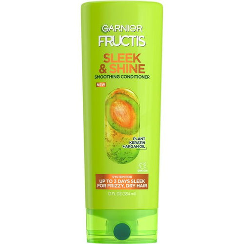 Garnier Fructis Sleek & Shine Smoothing Conditioner for Frizzy; Dry Hair; 12 fl oz EasyOptionXY LLC