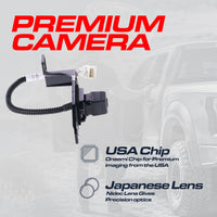 Lexus IS 250C/350C (2010-2015) OEM Replacement Backup Camera OE Part # 86790-53020, 86790-53021
