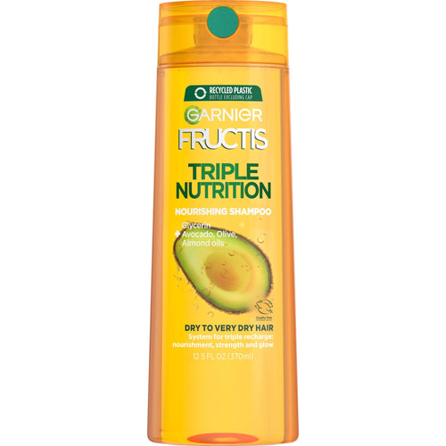 Garnier Fructis Triple Nutrition Shampoo; Dry to Very Dry Hair; 12.5 fl oz EasyOptionXY LLC