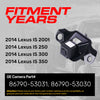 Lexus IS 200t/250/300/350 (2014) OEM Replacement Backup Camera OE Part # 86790-53030, 86790-53031