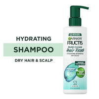 Garnier Fructis Pure Clean Hair Reset Hydrating Shampoo; Dry Scalp; 12 fl oz EasyOptionXY LLC