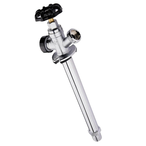 1/2" MIP x 3/4" Hose Bibb, 8" Anti Siphon Frost Free Sillcock