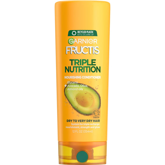 Garnier Fructis Triple Nutrition Conditioner; Dry to Very Dry Hair; 12 fl oz EasyOptionXY LLC