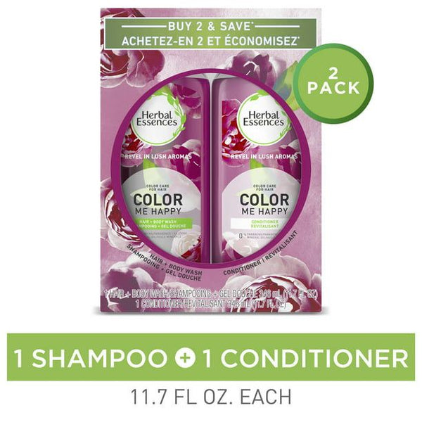 Herbal Essences Color Me Happy Shampoo and Conditioner Set; 11.7 oz EasyOptionXY LLC