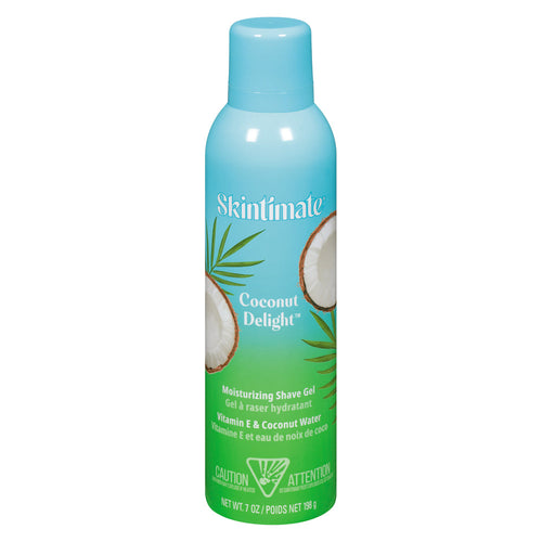 Skintimate  Moisturizing Coconut Delight Shave Gel  7 Oz