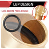 1-1/4" Copper Press x 1-1/4" PEX Expansion Brass Adapter (Lead Free)