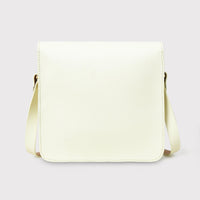White Elegance Crossbody Sling Bag