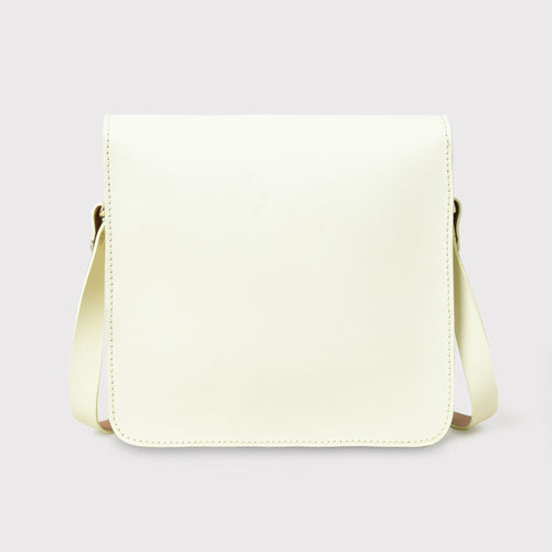 White Elegance Crossbody Sling Bag