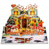 Decorated House Pop Up Christmas Card