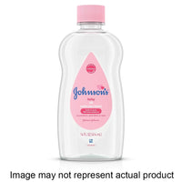 Johnson's Baby Oil – Pure Mineral Oil (Moisture Lock Formula)