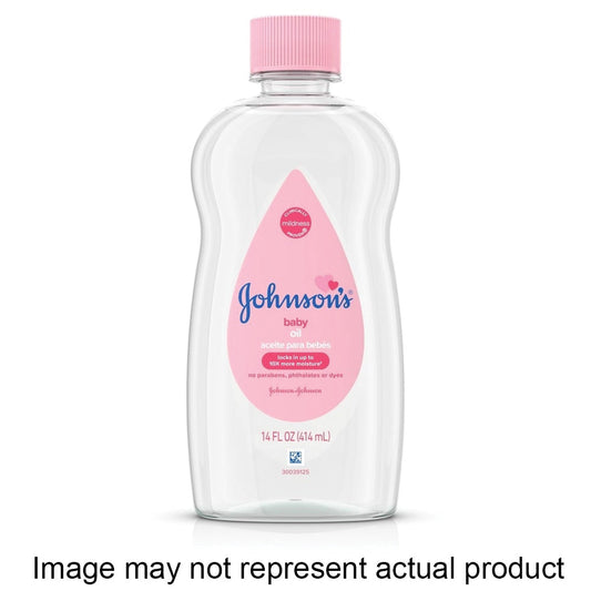 Johnson's Baby Oil – Pure Mineral Oil (Moisture Lock Formula)