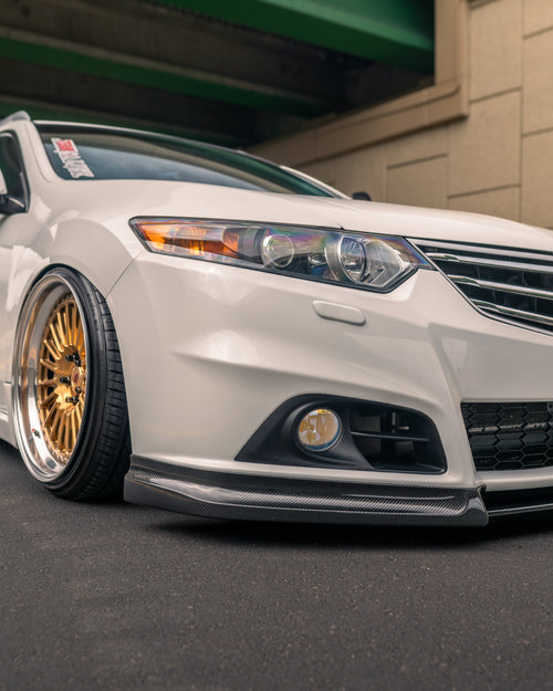 Spdz1 09-14 Acura Tsx Modulo Carbon Fiber Front Lip