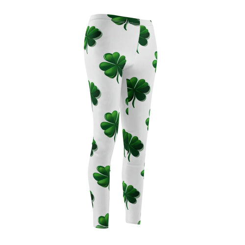 Women's Mid-Rise Shamrock Leggings   St Patricks Day Edition!