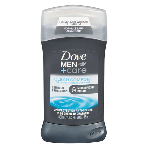 Dove Men Plus Care Clean Comfort Deodorant Stick, 3 Oz