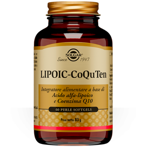 Solgar Nutri-Nano CoQ-10, Alpha Lipoic Acid, 60 Softgels