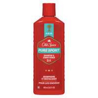 Old Spice 2 In 1  Shampoo  Conditioner Pure Sport  13.5 Oz