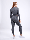 JupiterGear High-Waisted Criss-Cross Training Leggings with Hip Pockets