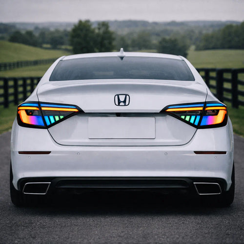 2022-2024 11th Gen Honda Civic Smoked LED Tail Lights