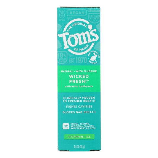 Tom's of Maine® Wicked Fresh! Spearmint Ice SLS-Free Toothpaste, 4 oz