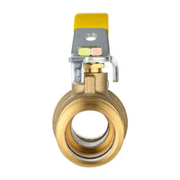 3/4" Press Ball Valve with EPDM O Ring, Yellow (Lead Free) Plumbingsell