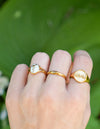 Wildflower Signet Ring