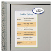 C-Line® Self-Adhesive Poly Shop Ticket Holders