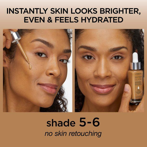 L'Oreal Paris True Match Hyaluronic Tinted Serum Foundation Makeup; Medium Tan 5-6; 1 fl oz EasyOptionXY LLC