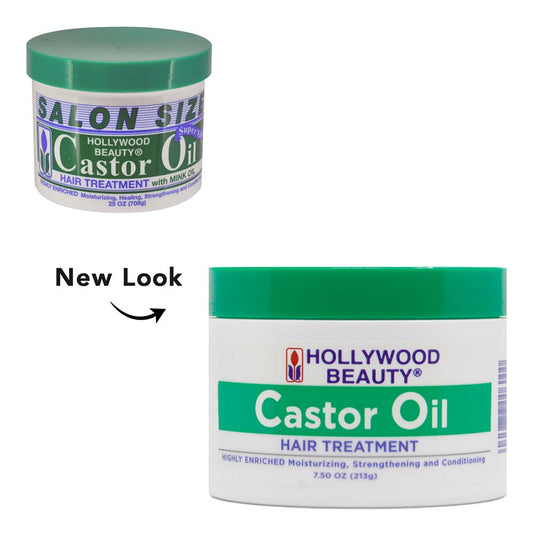 Hollywood Beauty Castor Oil Hair Treatment With Mink Oil, 7.5 Oz